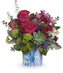 Watercolor Blooms Bouquet from McIntire Florist in Fulton, Missouri